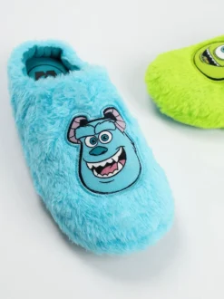 Vanilla Underground Blue Disney Monsters Inc Sully & Mike Slippers