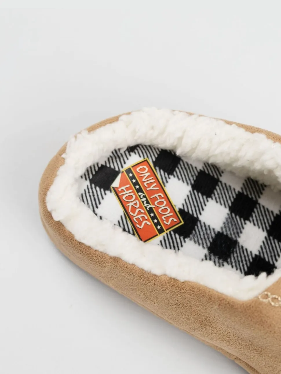 Vanilla Underground Brown Only Fools And Horses Del Boy Slippers