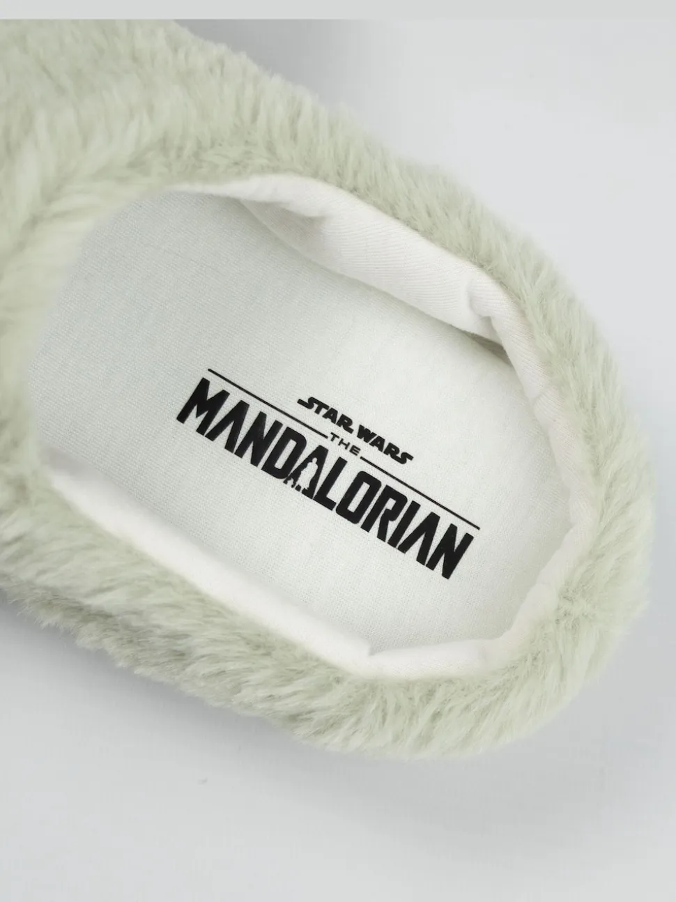 Vanilla Underground Green Star Wars Grogu Slippers