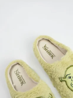 Vanilla Underground Green Shrek Character Face Slippers