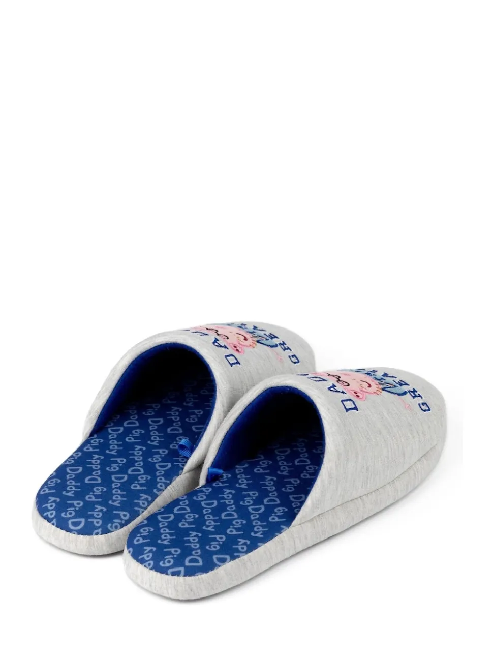 Vanilla Underground Grey Daddy Pig Mr Men Mr Lazy Slippers