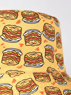 Vanilla Underground Orange Reversible Garfield Bucket Hat