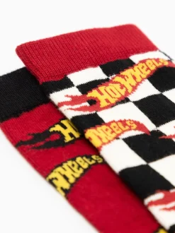Vanilla Underground Red Calf Socks Set of 5