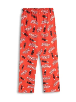 Vanilla Underground Red Coca Cola Logo Lounge Trousers