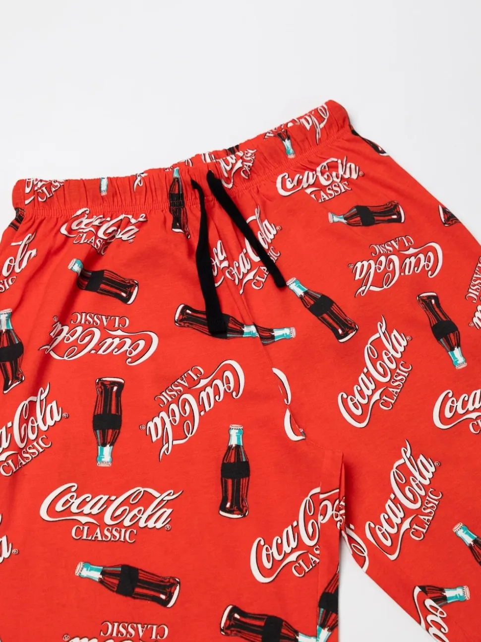 Vanilla Underground Red Coca Cola Logo Lounge Trousers