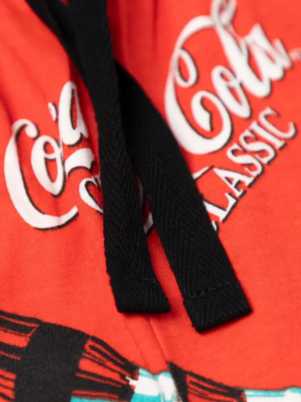 Vanilla Underground Red Coca Cola Logo Lounge Trousers