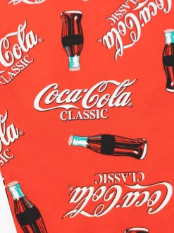 Vanilla Underground Red Coca Cola Logo Lounge Trousers