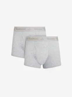 Vivienne Westwood Grey Boxers 2 Pack