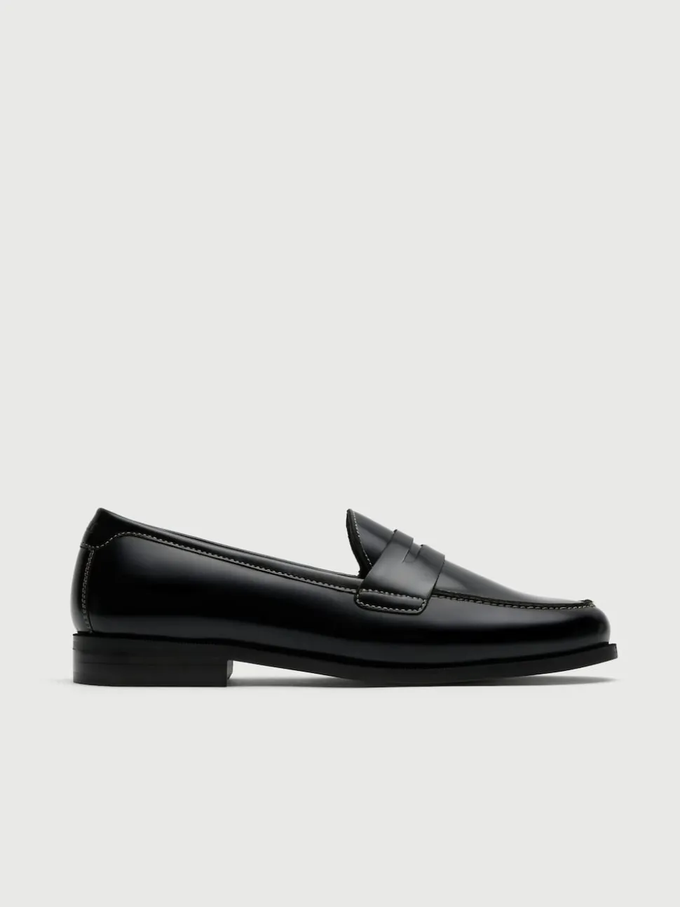 Walk London Black Torbole Saddle Loafers