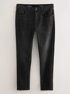 Washed Black Single Skinny Fit Classic Stretch Jeans