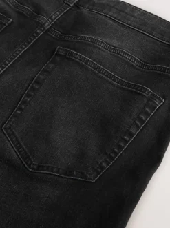 Washed Black Single Skinny Fit Classic Stretch Jeans