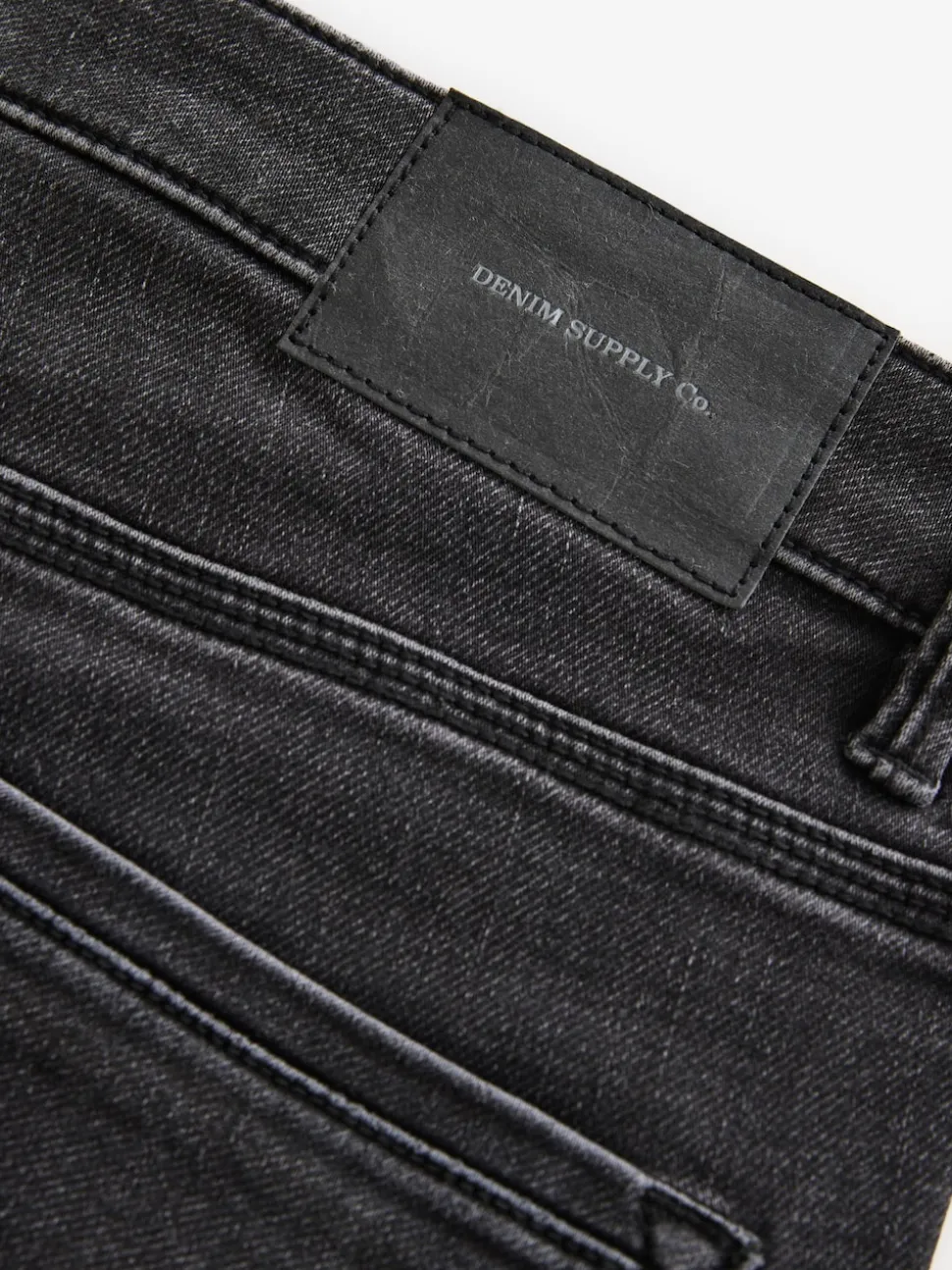 Washed Black Skinny Fit Comfort Stretch Jeans