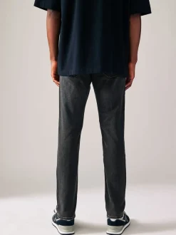 Washed Black Skinny Fit Comfort Stretch Jeans