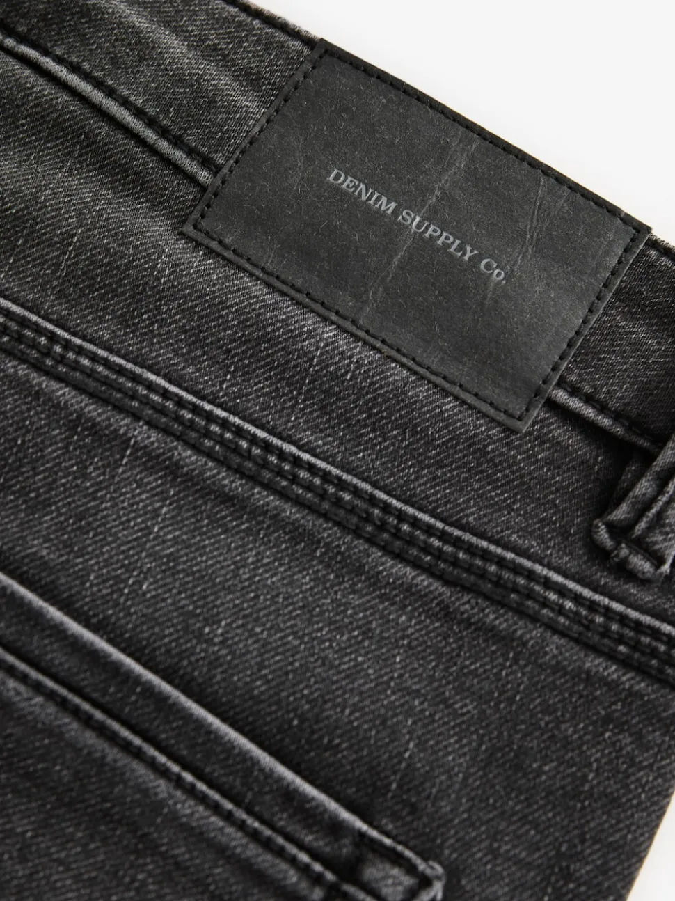 Washed Black Slim Fit Comfort Stretch Jeans