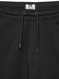 Weekend Offender Lippi Black Joggers With Parachute Pockets