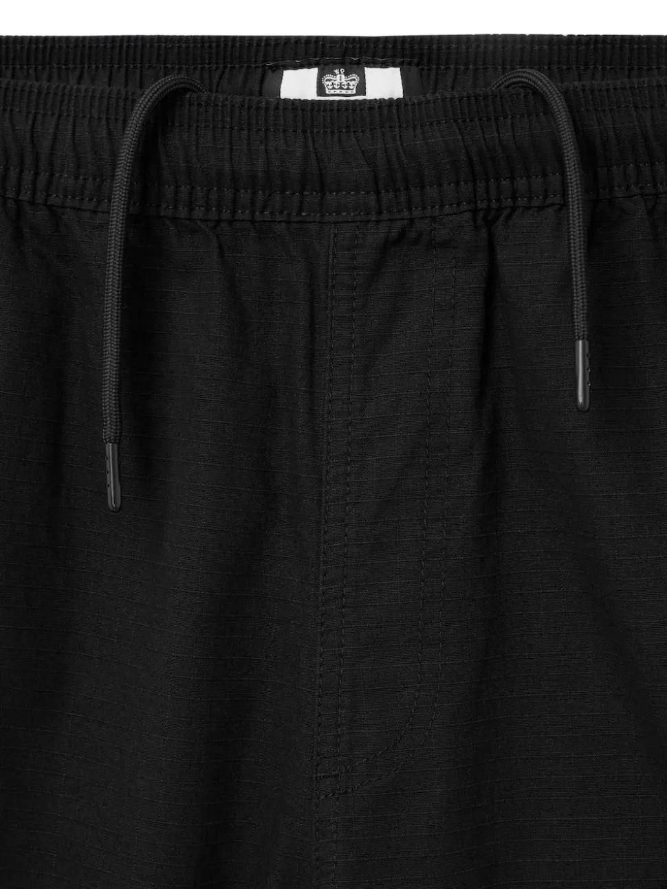 Weekend Offender Pianemo Cotton Ripstop Black Joggers