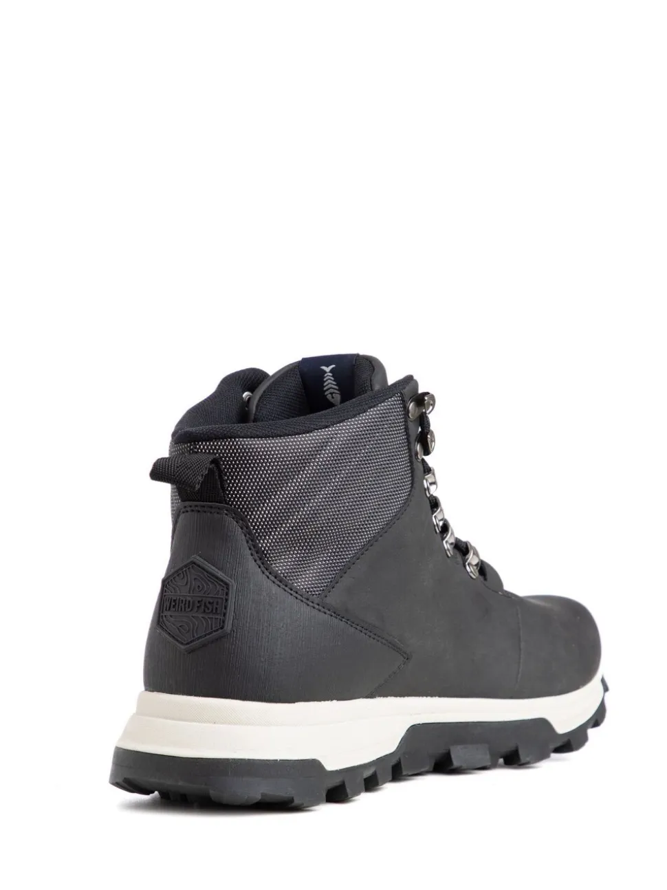Weird Fish Black Beech Branded Waterproof Walking Boot
