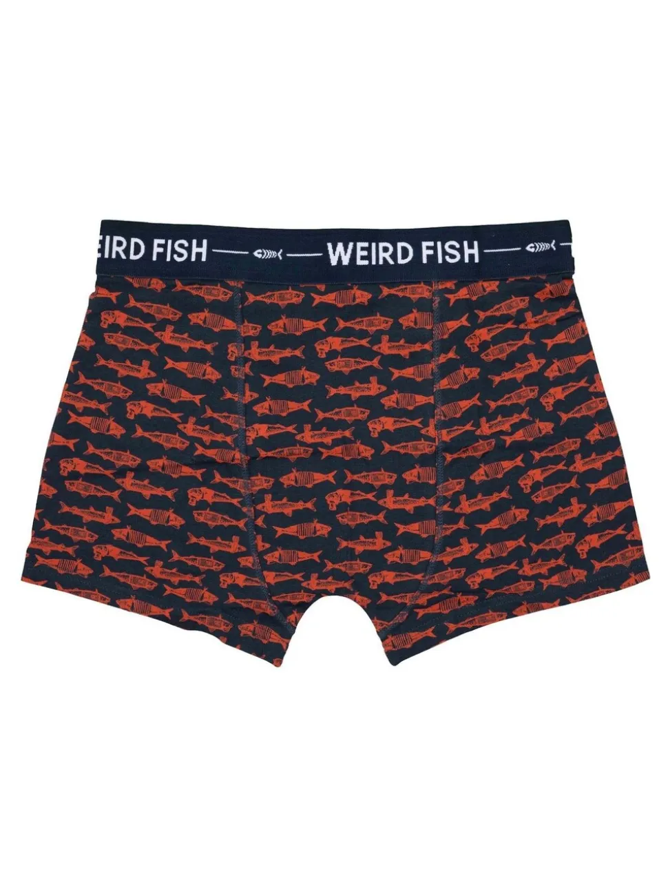 Weird Fish Blue Ashridge Boxer Shorts 3 Pack