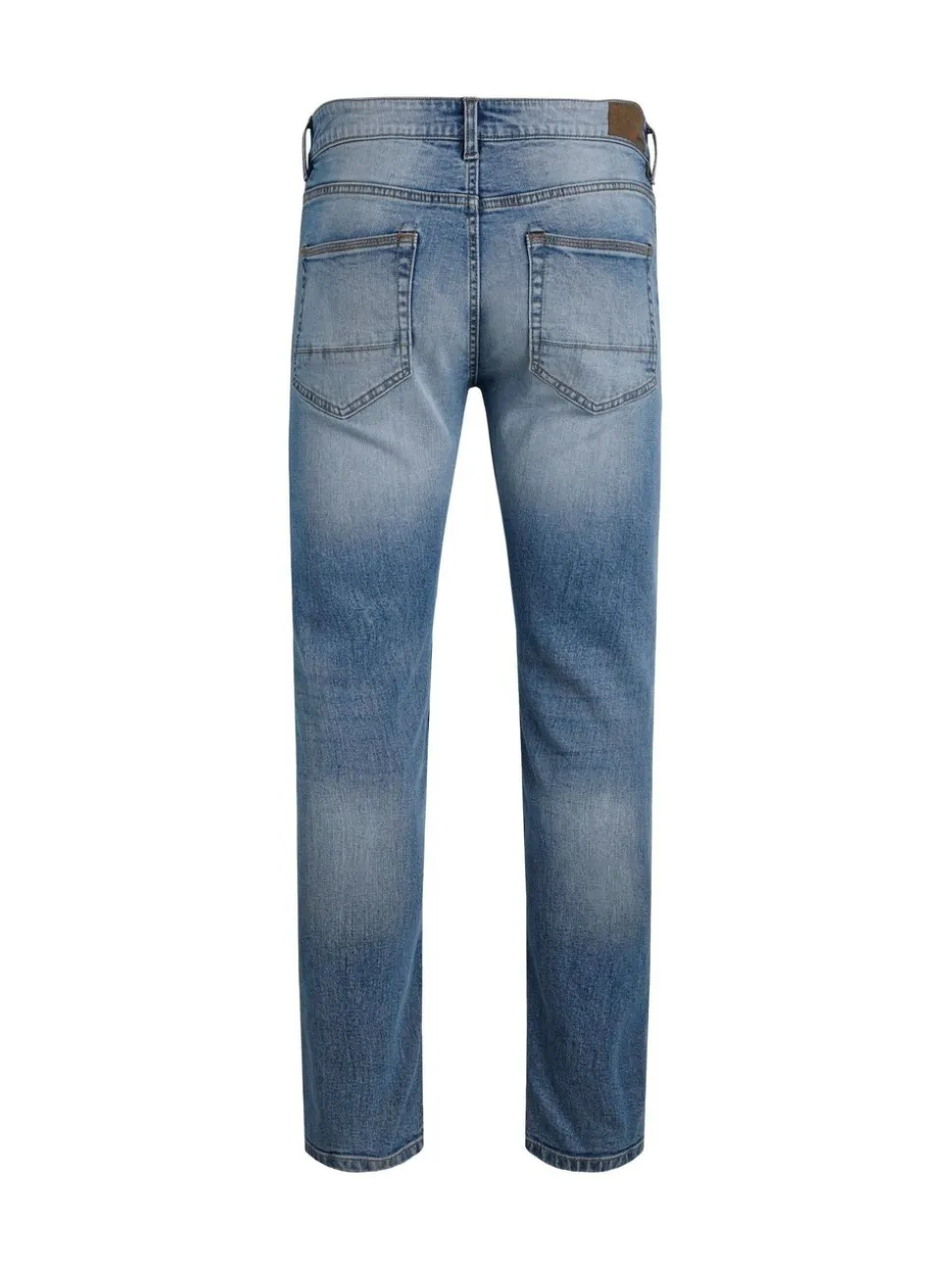 Weird Fish Blue Eddie Straight Comfort Stretch Denim Jeans