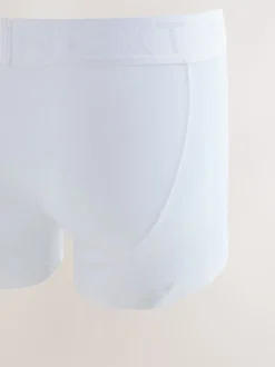 White 5 Pack A-Front Cotton Rich Boxers