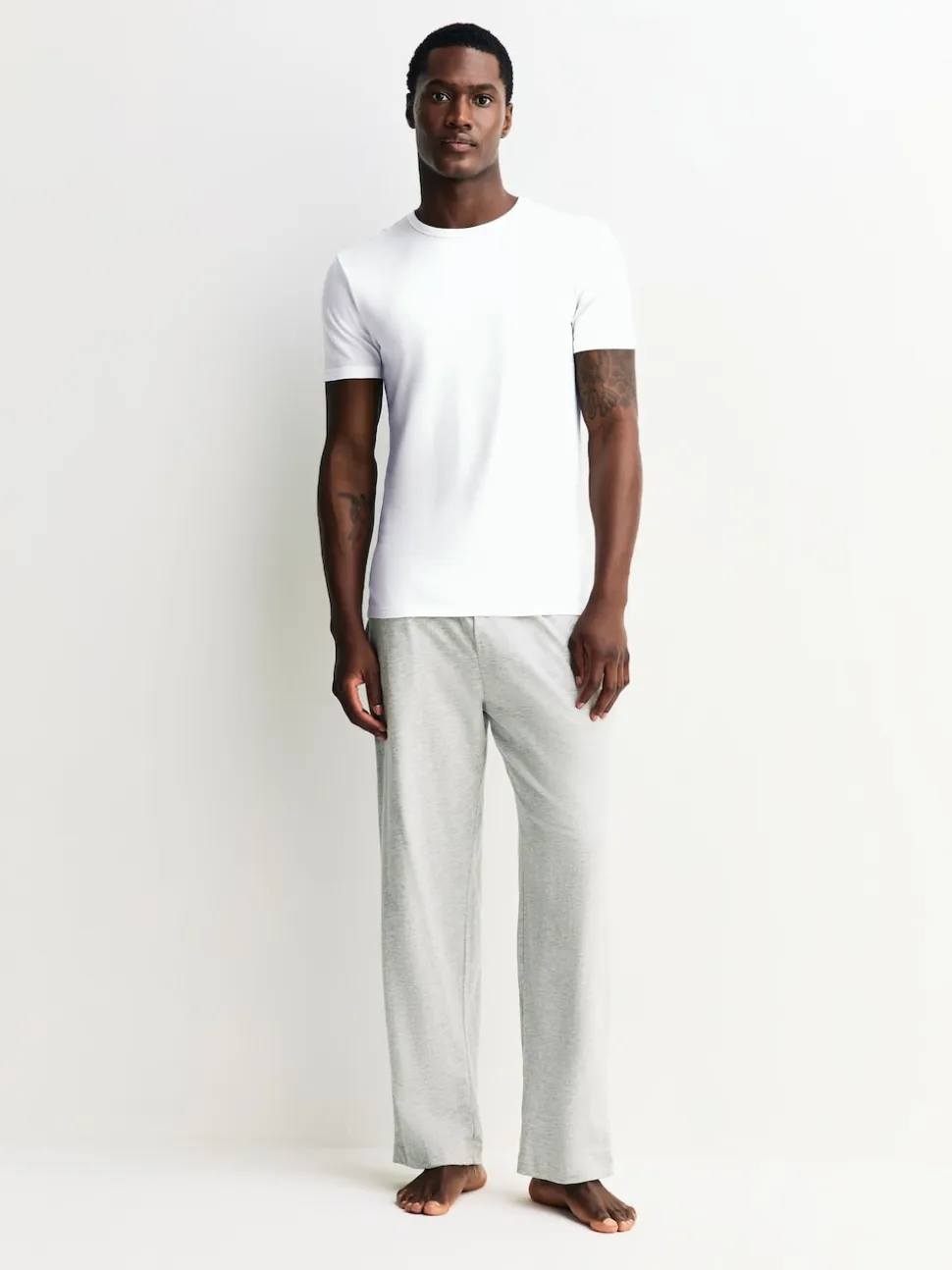 White 2 Pack Modal Layering T-Shirt