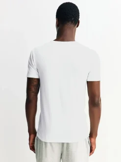 White 2 Pack Modal Layering T-Shirt