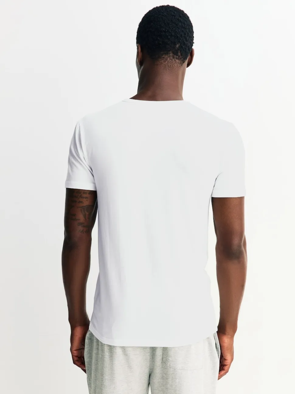 White 2 Pack Modal Layering T-Shirt