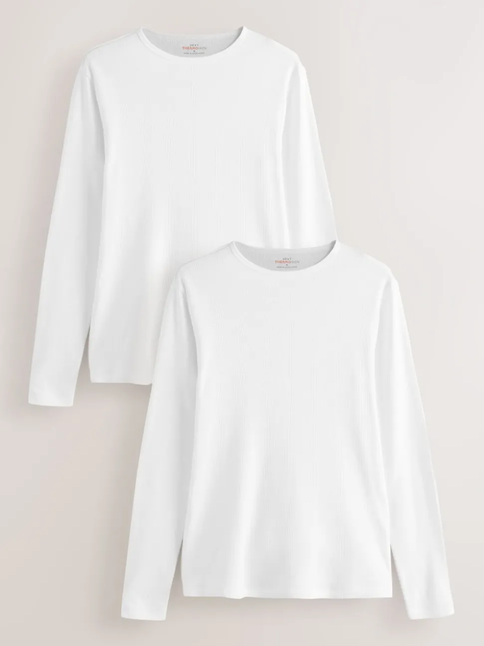 White 2 Pack Thermogen Long Sleeve Top