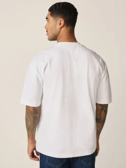 White Boxy Heavyweight T-Shirt