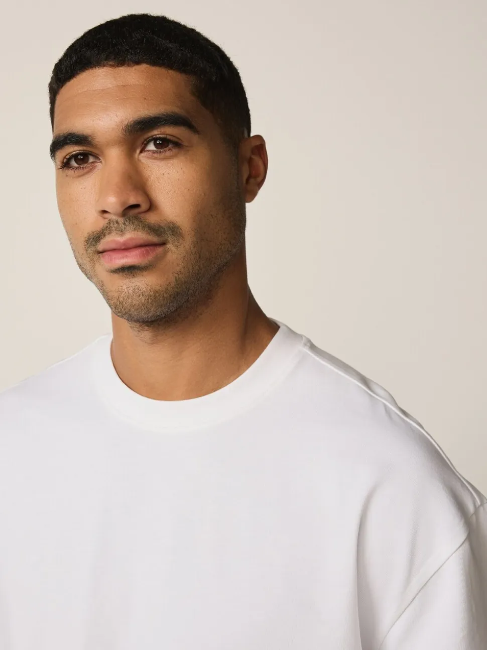 White Boxy Heavyweight T-Shirt