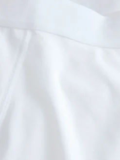 White Hipster Boxers 5 Pack