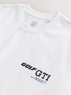 White Hot Hatch Car Graphic T-Shirt