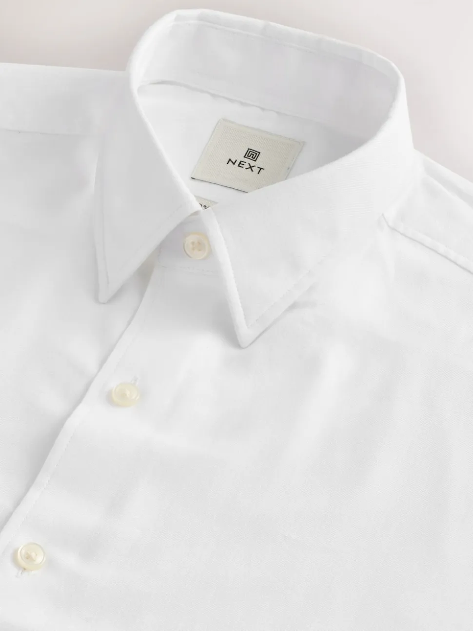 White Long Sleeve Soft Touch Smart Shirt