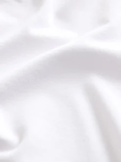 White Muscle Fit Essential Crew Neck T-Shirt