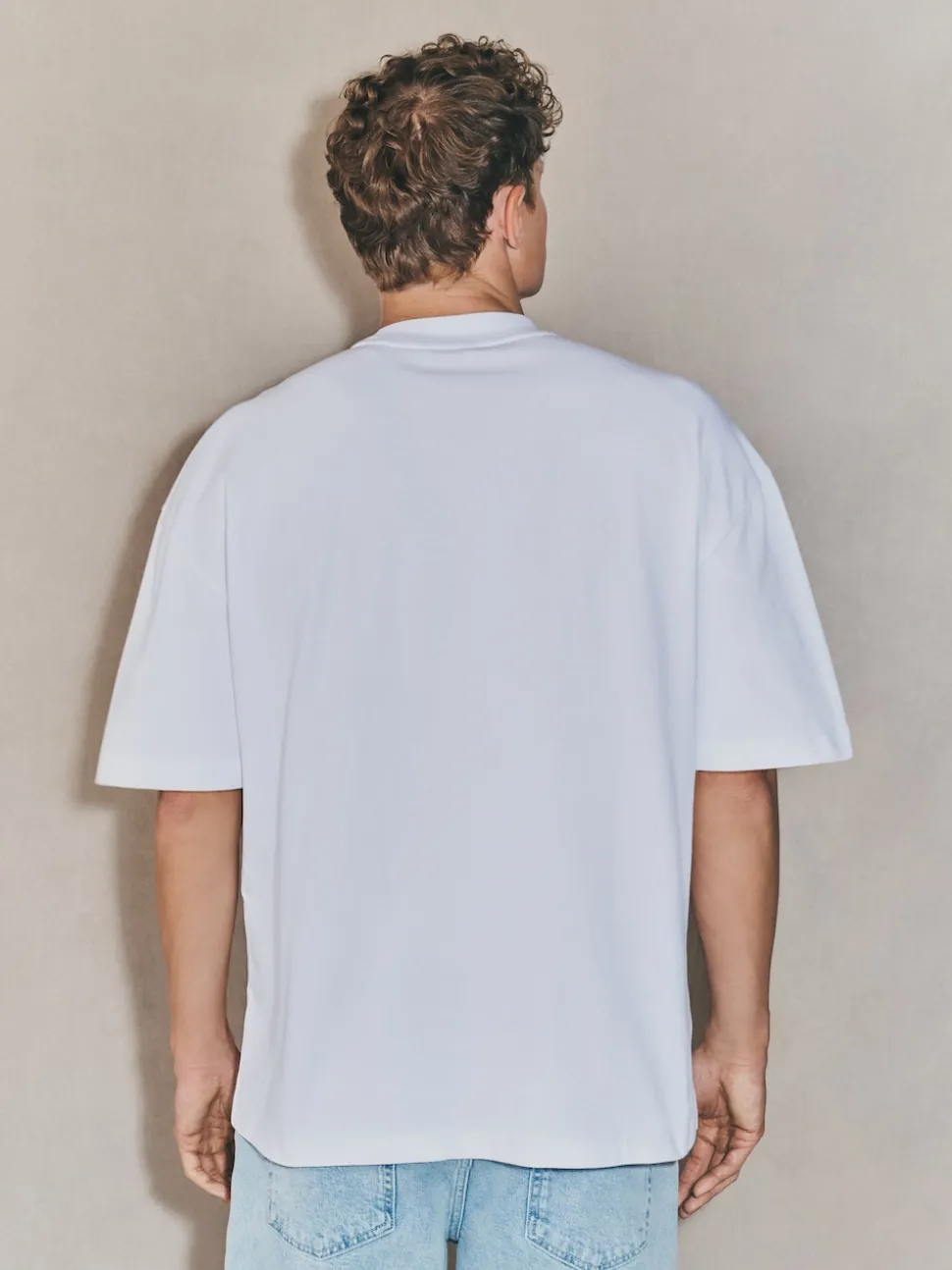 White Oversized Fit EDIT Heavyweight T-Shirt