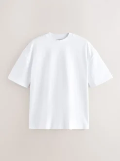 White Oversized Fit EDIT Heavyweight T-Shirt