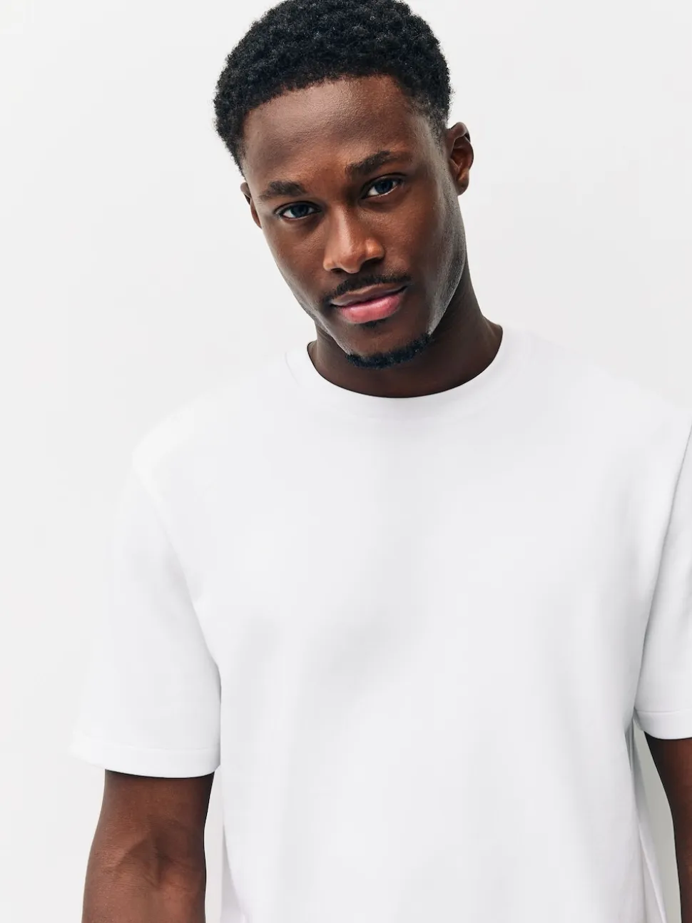 White Regular Fit Smart Soft Touch Heavyweight T-Shirt