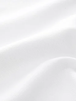 White Rib Vests 5 Pack