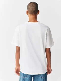 White Signature SUPIMA® Cotton Crew Neck T-Shirts 3 Pack