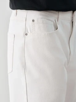 White Slim Fit Essential Stretch Jeans