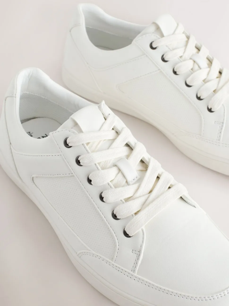White Smart Casual Trainers