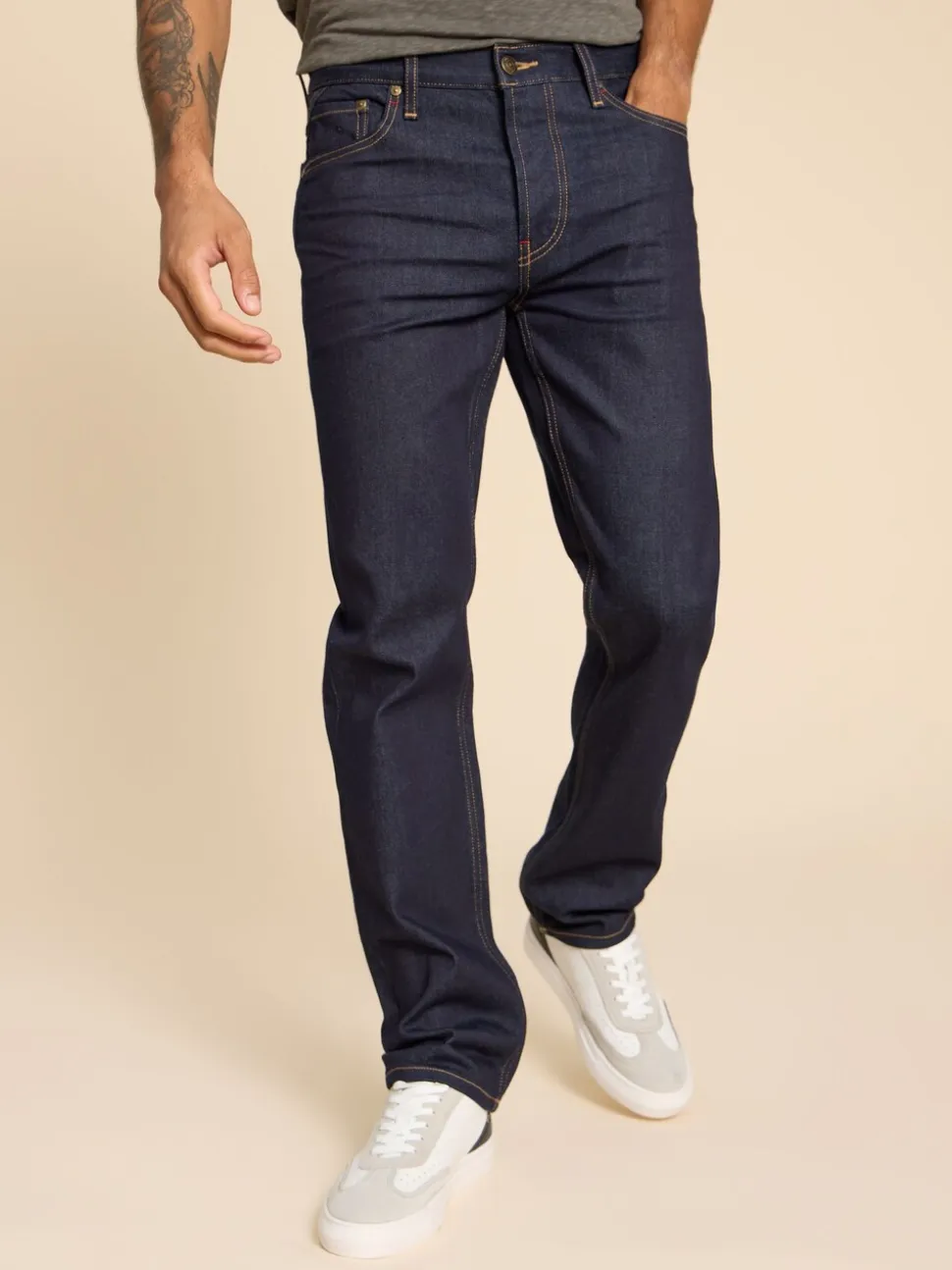 White Stuff Black Eastwood Straight Jeans
