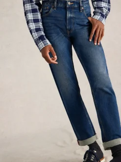White Stuff Blue Slim Bronson Jeans