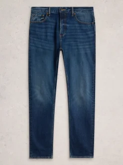 White Stuff Blue Slim Bronson Jeans