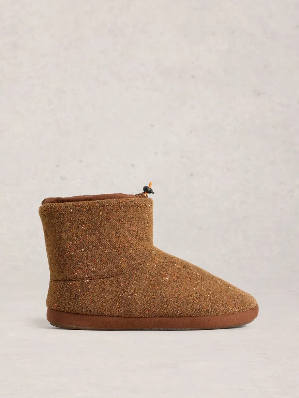 White Stuff Brown Neppy Slipper Boots
