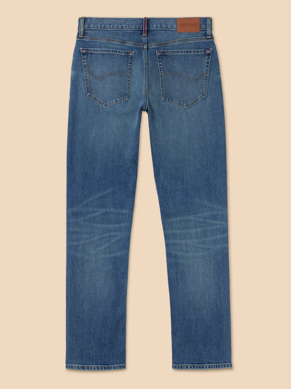 White Stuff Denim Blue Eastwood Straight Jeans