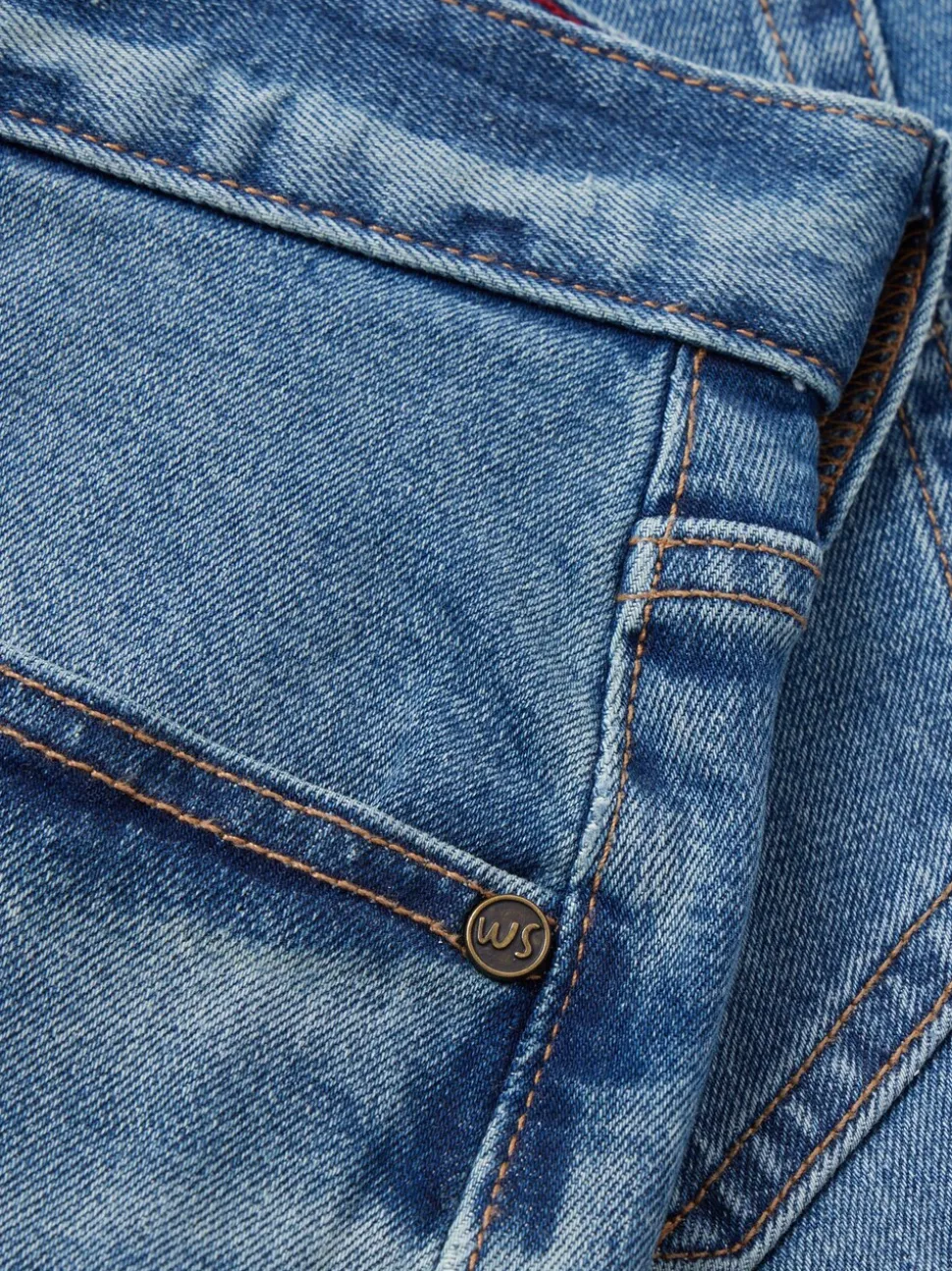 White Stuff Denim Blue Eastwood Straight Jeans