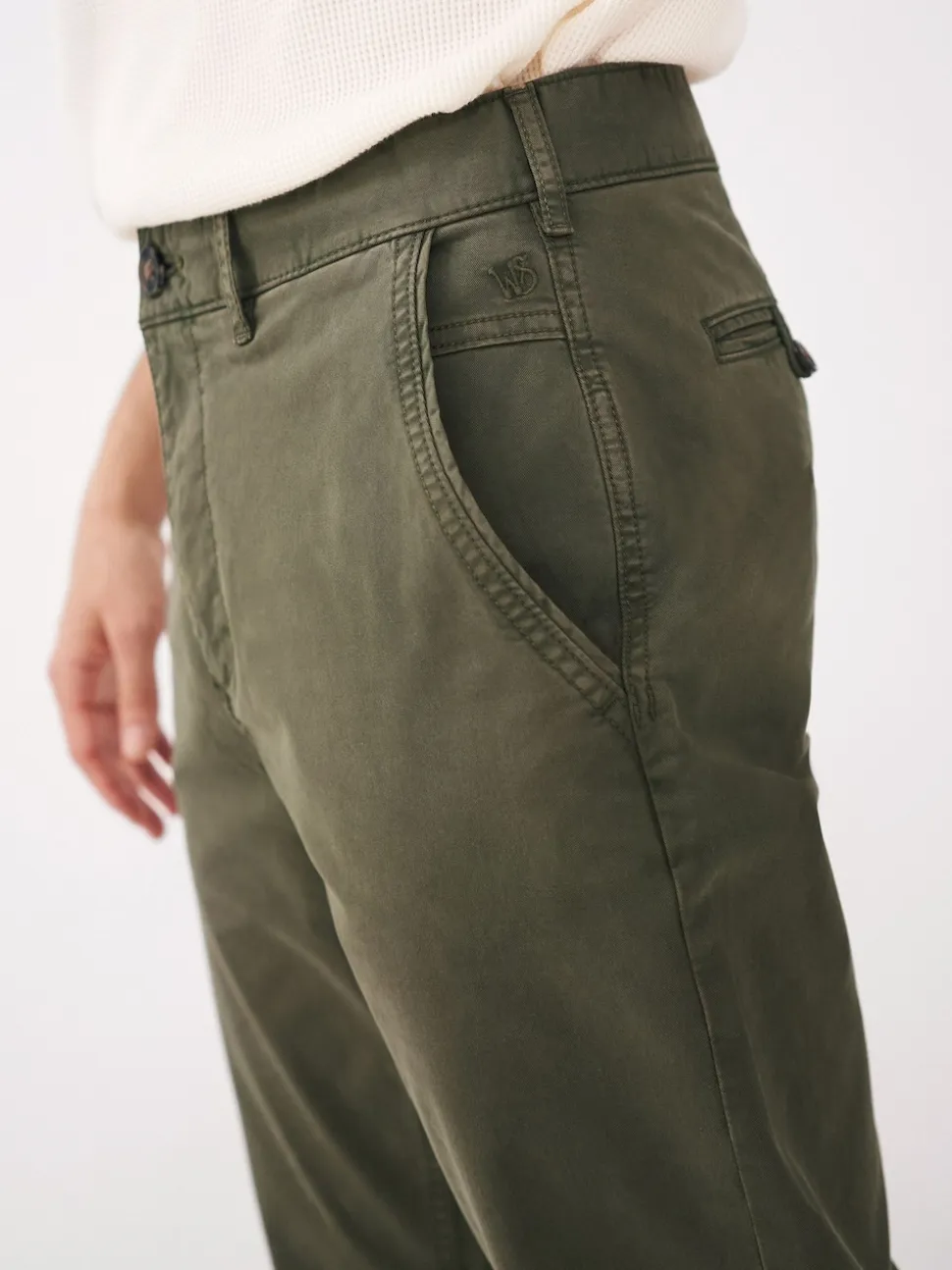 White Stuff Green Sutton Chino Trousers