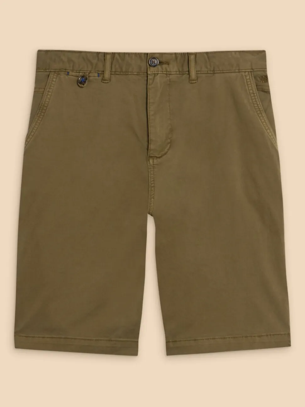 White Stuff Green Sutton Chino Shorts