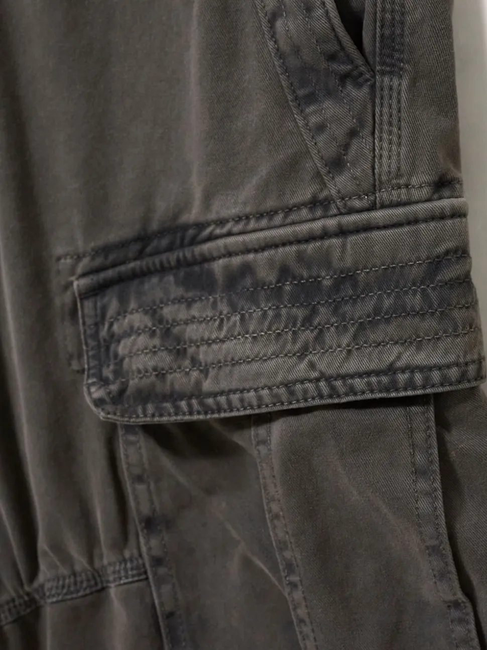 White Stuff Grey 100% Cotton Halsall Cargo Shorts